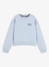 Sweater met logo - Lichtblauw