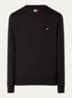 Sweater met logoborduring - Zwart