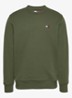 Sweater met logoborduring - Legergroen