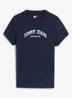 T-shirt met logo - Donkerblauw