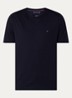 T-shirt met logo - Donkerblauw
