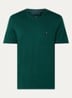 T-shirt met logo - Zeegroen