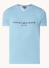 T-shirt met logoborduring  - Sleepy blue / blauw