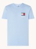 T-shirt met logoprint - Blauwgrijs