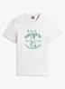 T-shirt met logoprint - Lichtgrijs