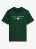 T-shirt met logoprint - Groen