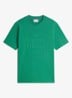 T-shirt met logoprint - Groen