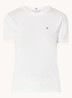 T-shirt met streepprint - Ecru  / wit