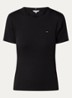 T-shirt met streepprint - Black  / zwart