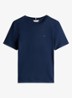 T-shirt met streepprint - Dark night navy / blauw