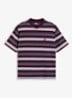 T-shirt met streepprint - Calypso Berry Stripe-V11 / Rood