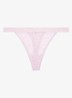 Tanga van mesh - Roze