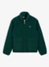 Teddy jas met logoborduring - Groen