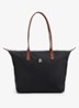 Tote shopper met logo - Zwart