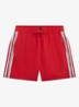 Zwemshorts met steekzakken en logo - Rood