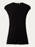 Mouwloze top met stretch - Zwart