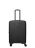 Air Stripe vergrootbare spinner 66 cm - Zwart