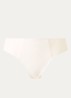 Pretty Modal high waisted hipster van kant met lurex - Wit