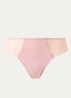 Pretty Modal high waisted hipster van kant met lurex - Blauwgrijs