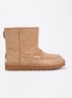 Loafer Boot enkellaarsje van lamssuède - Camel
