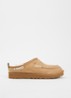 Loafer instapper van lamssuède - Camel