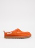 Loafer instapper van lamssuède - Donkeroranje
