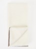 Sjaal van teddy 200 x 20 cm - Gebroken wit