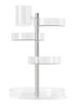 Pirouette make-up organizer 23 cm - Zilver