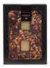 Pure chocoladeletter met noten 180 gram - B