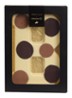 Witte chocoladeletter gevlekt 200 gram - B