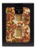 Witte chocoladeletter met noten 180 gram - B