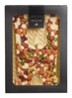 Witte chocoladeletter met noten 180 gram - W