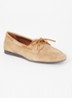 Hillary bootschoen van leer  - Beige