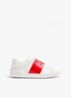 Open sneaker van kalfsleer - Wit