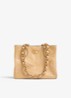 Shopper van lamsleer - Beige