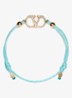 Signature armband met logo - Turquoise