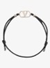 Signature armband met logo - Zwart