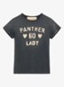 T-shirt met front- en backprint - Zwart