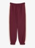 Tapered fit trackpants met steekzakken - Bordeauxrood
