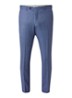 Buck Split slim fit pantalon micro dessin - Blauw