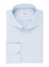 Extreme slim fit overhemd met stretch - Lichtblauw