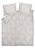 Bloomline dekbedovertrekset - inclusief kussenslopen - Beige