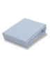 Hoeslaken van katoen jersey, hoekhoogte 24 cm - Blauw
