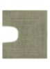 Houston toiletmat - 60 x 62 cm - Olijfgroen