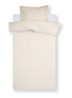 Pure 83 dekbedovertrekset van katoen perkal 200 TC - inclusief kussensloop - Beige