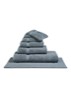 Ranger badhanddoek - 650 gr/m2 - 55 x 100 cm - Blauw