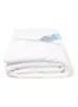 Thermo dekbed van gekamd katoen met vulling van gesiliconiseerde polyester microfiber - Gebroken wit