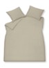 Washed Cotton dekbedovertrekset van katoen - inclusief kussenslopen - Beige