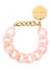 Mini Flat Chain armband - Peach Sorbet