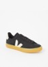 Campo sneaker van suède met leren details - Zwart
